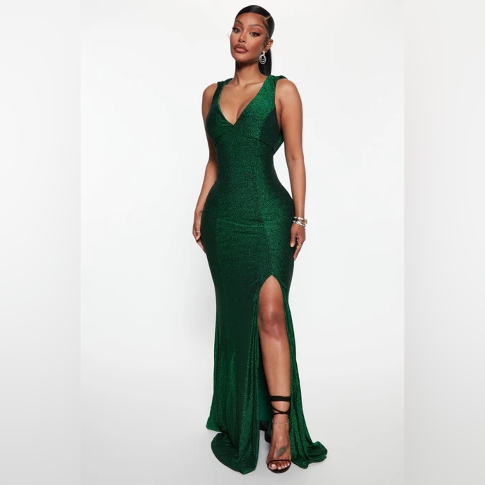 Reese Maxi Dress Evening Gown - Cobalt Blue